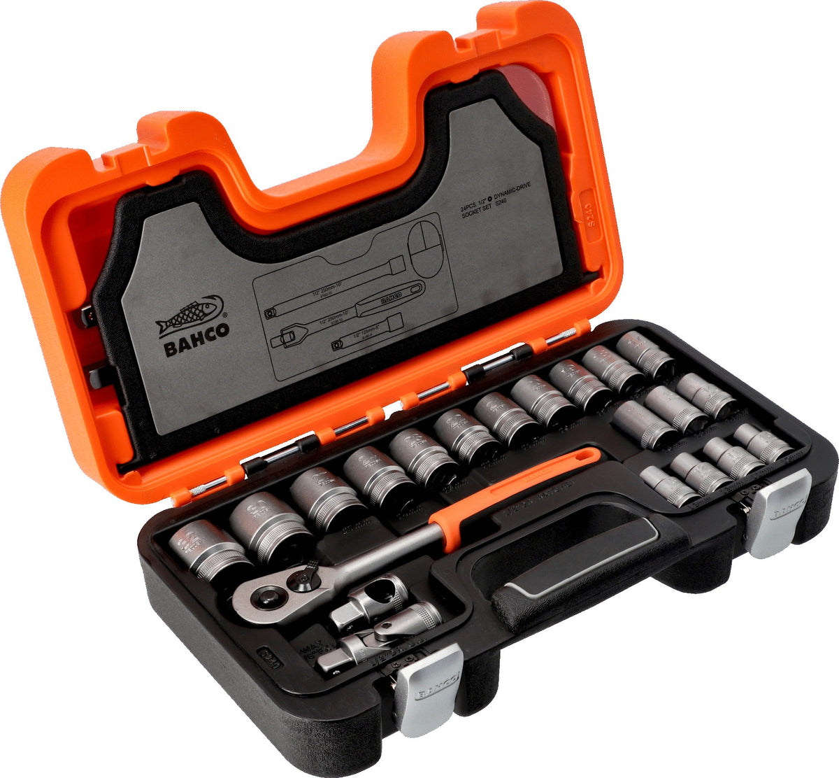 Bahco 24-Piece Socket Wrench Set S240