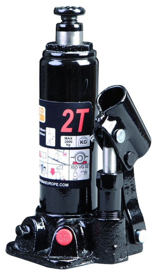 Bahco BH1A2500 Trolley Jack 2.5t - Working Height 9.5 - 48.5 cm