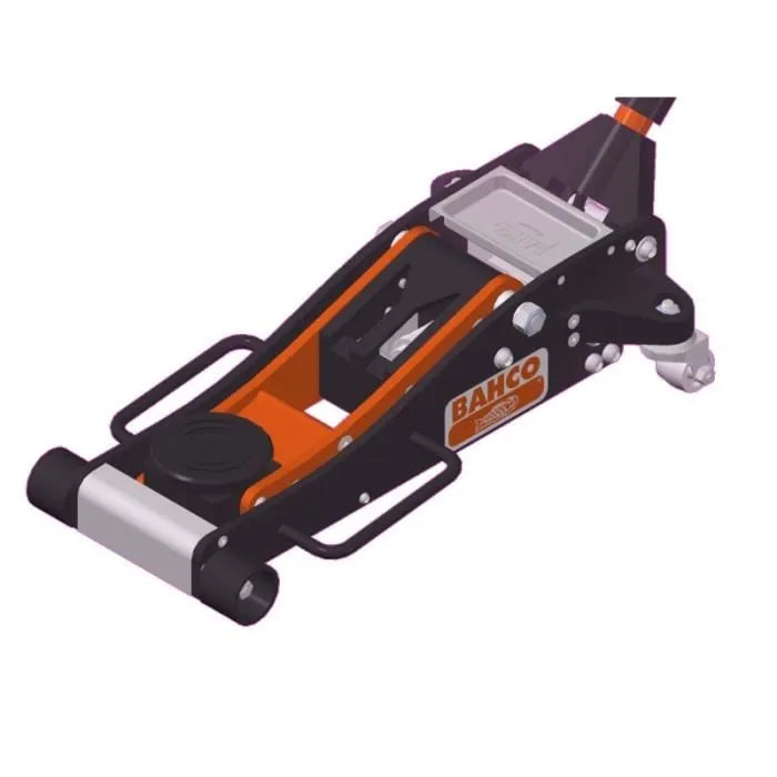 Bahco BH1A2500 Trolley Jack 2.5t - Working Height 9.5 - 48.5 cm