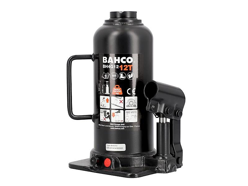 Bahco Hydraulic Stock Jack 12T Working Height 230 - 440 mm BH4G12