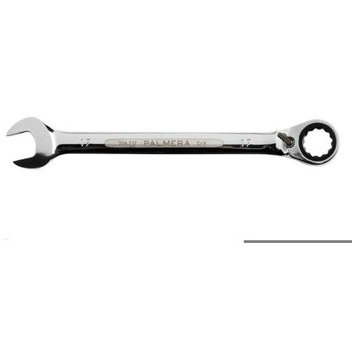 Bahco Ratchet Ring Wrench 24 mm, 323 mm Length, 12-Tooth, Model 1RM-24