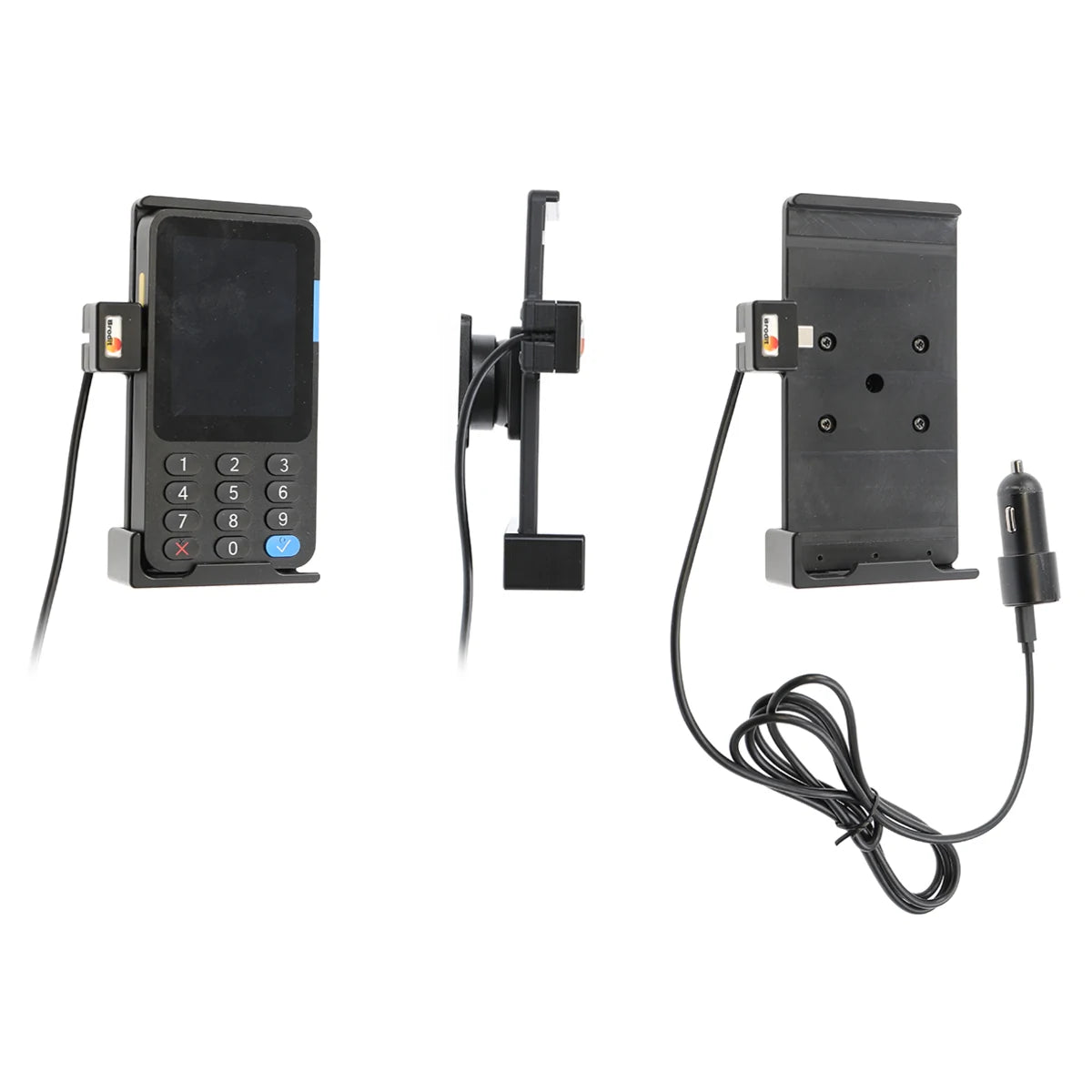 Brodit Active Mount Fixed Installation 2.5A 12/24V for Memor 30,35 (713422)