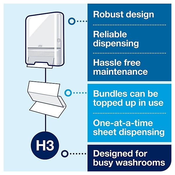 Tork 290190 White Paper Towel 250 Sheets