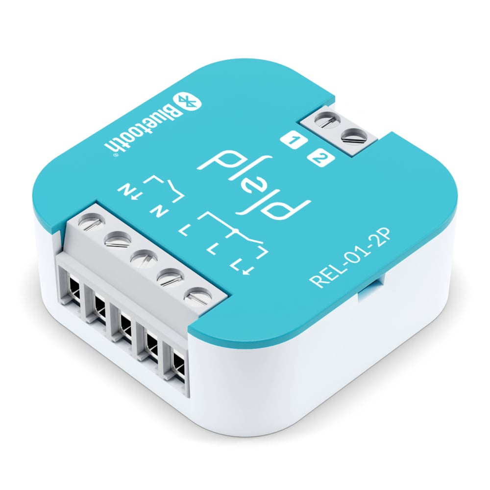 Plejd AB Relay 16A 1/2-Polig Mesh BT - Smart Home Control REL-01-2P