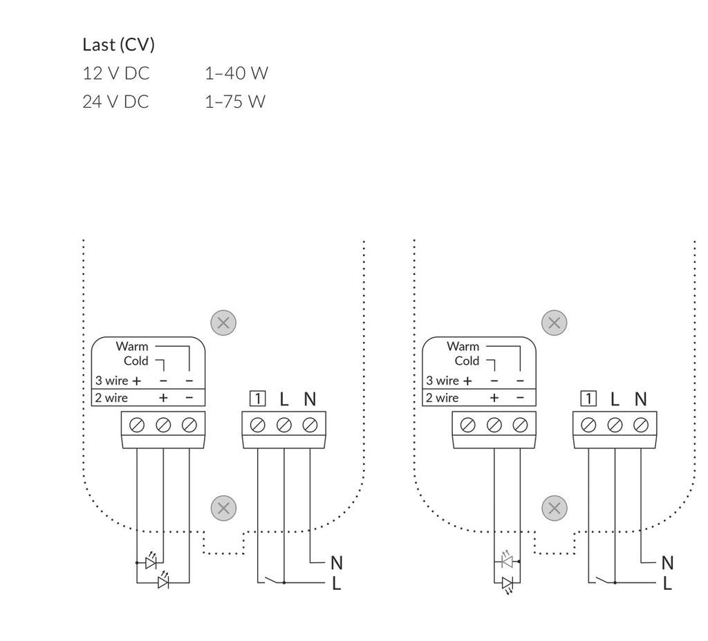 Plejd AB LED Driver 75W 12/24VDC TW BT - LED-75