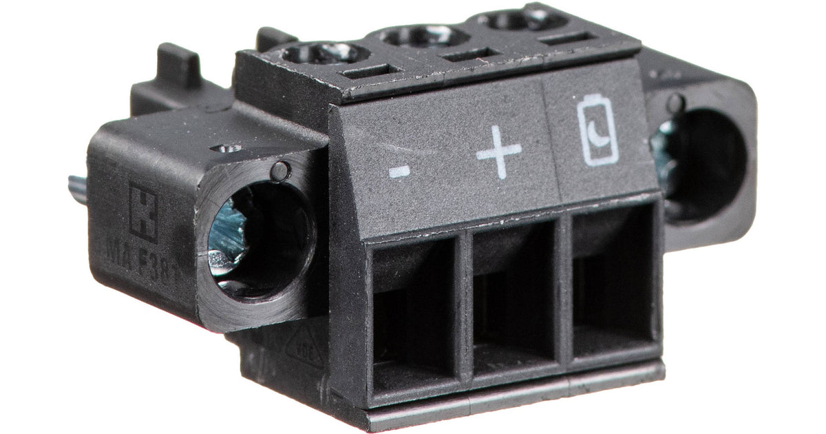 AXIS TU6001 - Data Connector - 3 Pin Terminal Block (3.81 mm) - Pack of 10