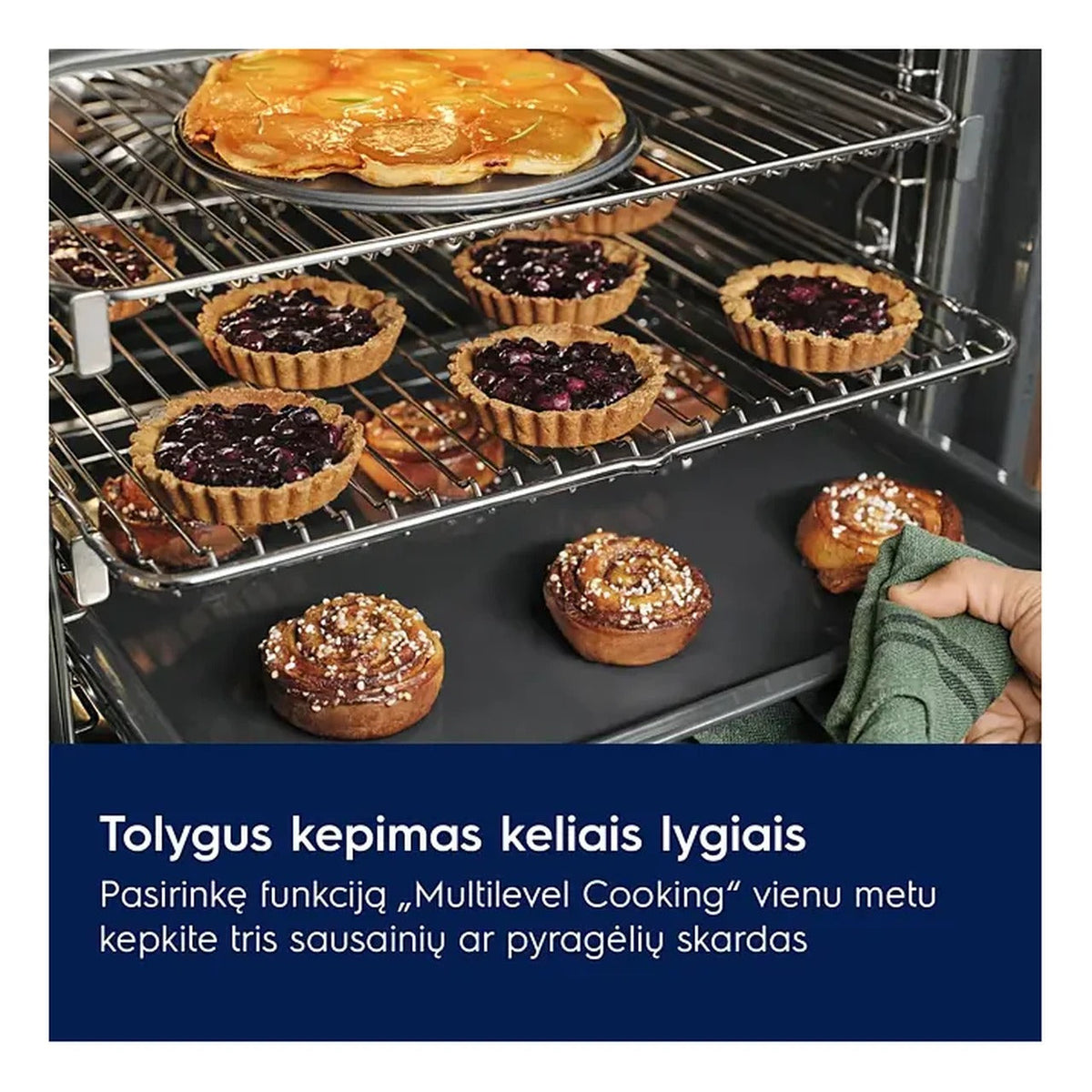 Electrolux LOF6P16Z 60 L Built-in Electric Pyrolytic Black