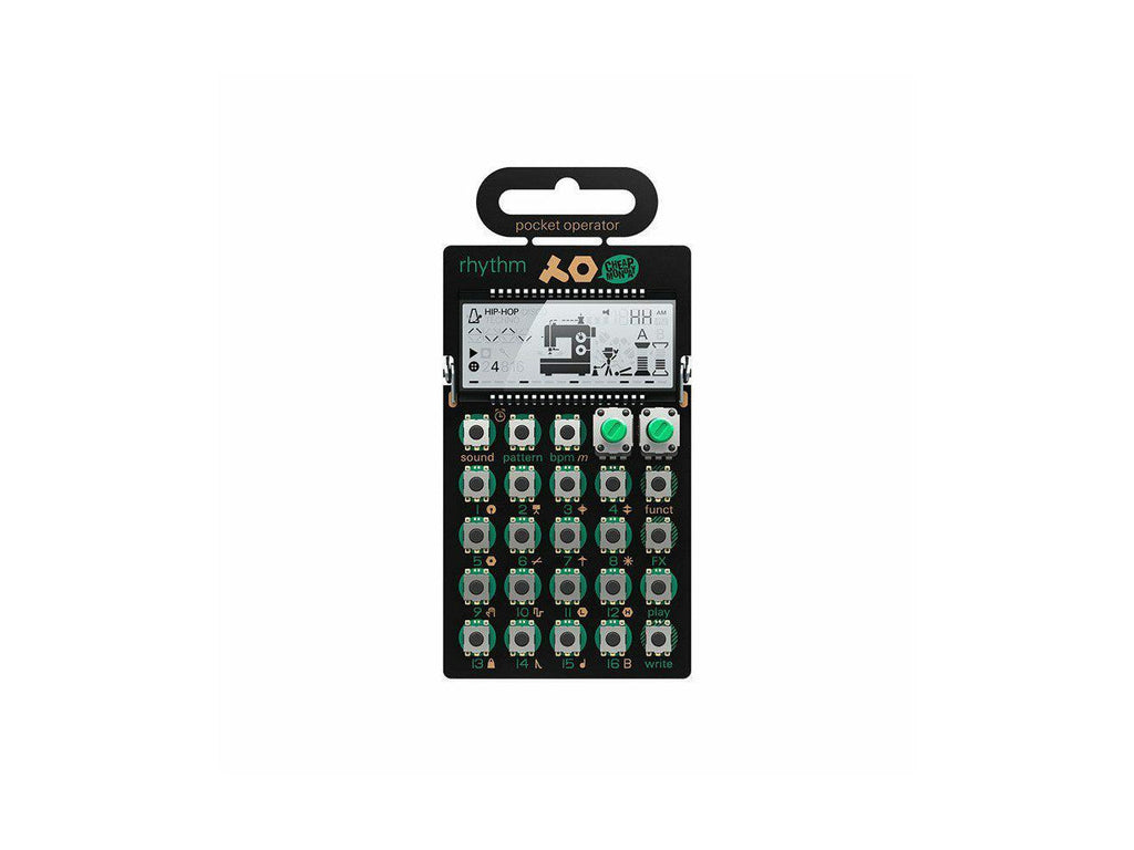 Teenage Engineering PO-12 Rhythm - Portable Synthesizer - 70 g - 20 mm x 123 mm x 62 mm