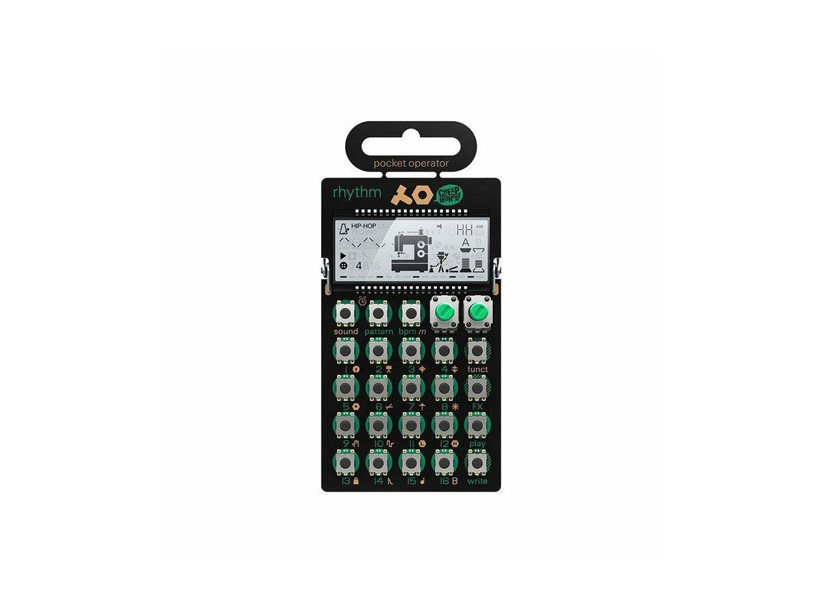 Teenage Engineering PO-12 Rhythm - Portable Synthesizer - 70 g - 20 mm x 123 mm x 62 mm