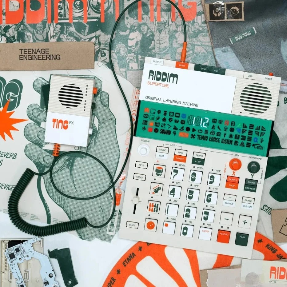 Teenage Engineering EP-40 - Sampler - 750 g - 260 mm x 255 mm x 30 mm