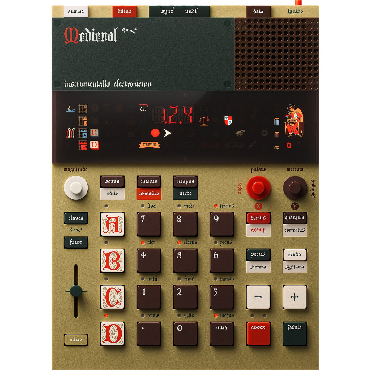 Teenage Engineering EP-1320 Medieval - Sampler | Model: EP-1320 Medieval