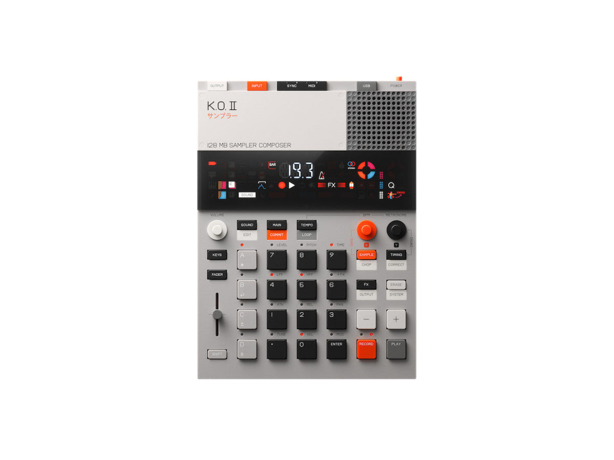 Teenage Engineering EP-133 K.O. II 128MB - Sampler | Model: EP-133 K.O. II 128MB