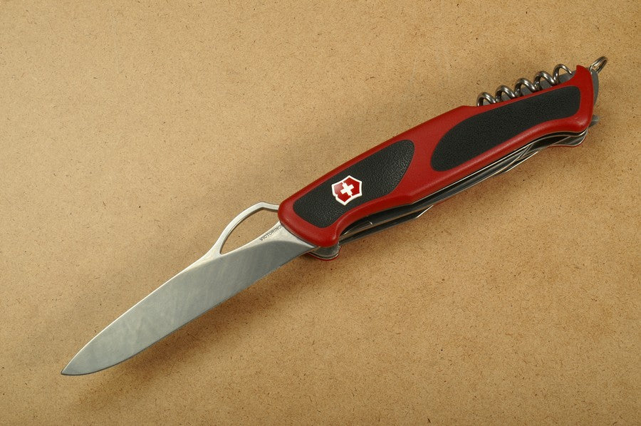 Victorinox Pocket Knife Ranger Grip 57 Hunter Red/Black (V-0.95 83.MC)