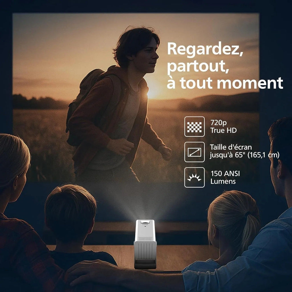 Philips NeoPix 140 Projector NPX140 White Wi-Fi