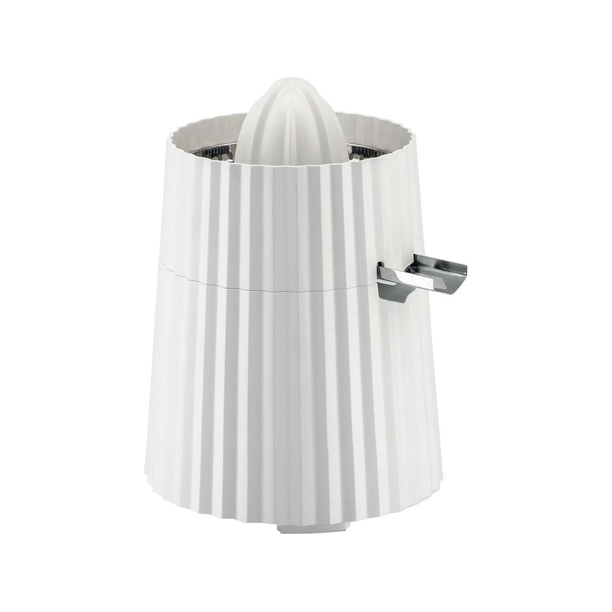 Alessi Electric Lemon Squeezer Plissé, White (MDL07 W)