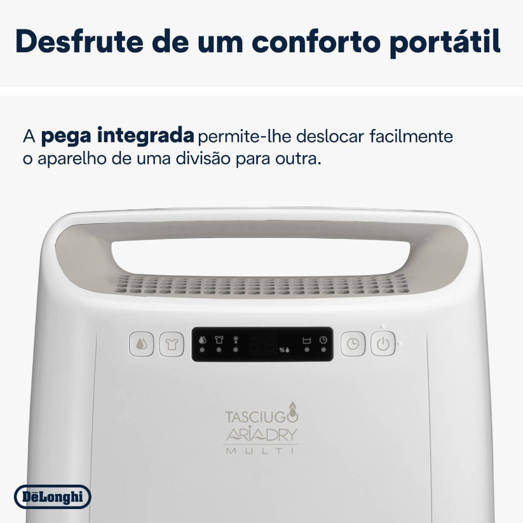De'Longhi Dehumidifier 14 L/24h for Rooms up to 65m² (0148514252)