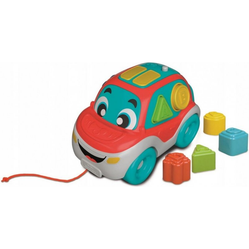 Clementoni Interactive Car Shape and Color Sorter Toy for Children 0-3 Years - Model 50808