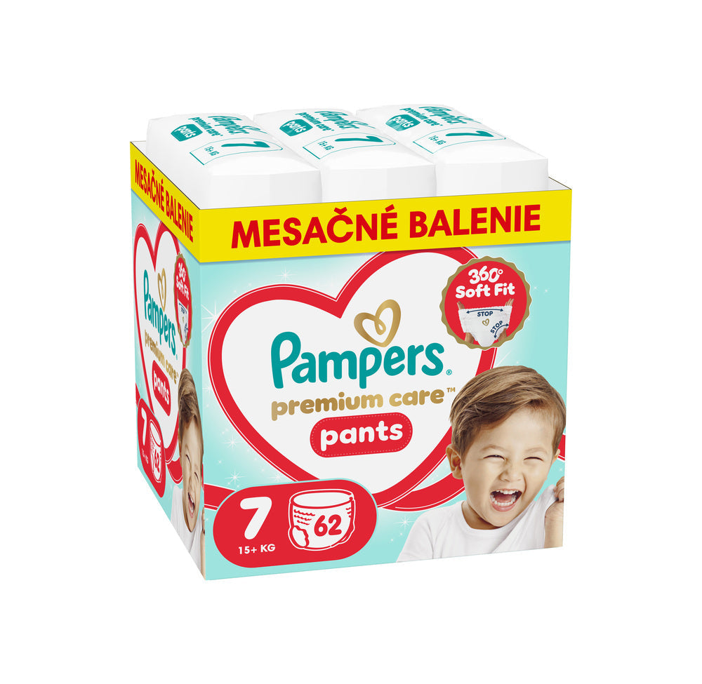 Pampers Premium Care Pants 15+ kg 62 pcs Model 53583