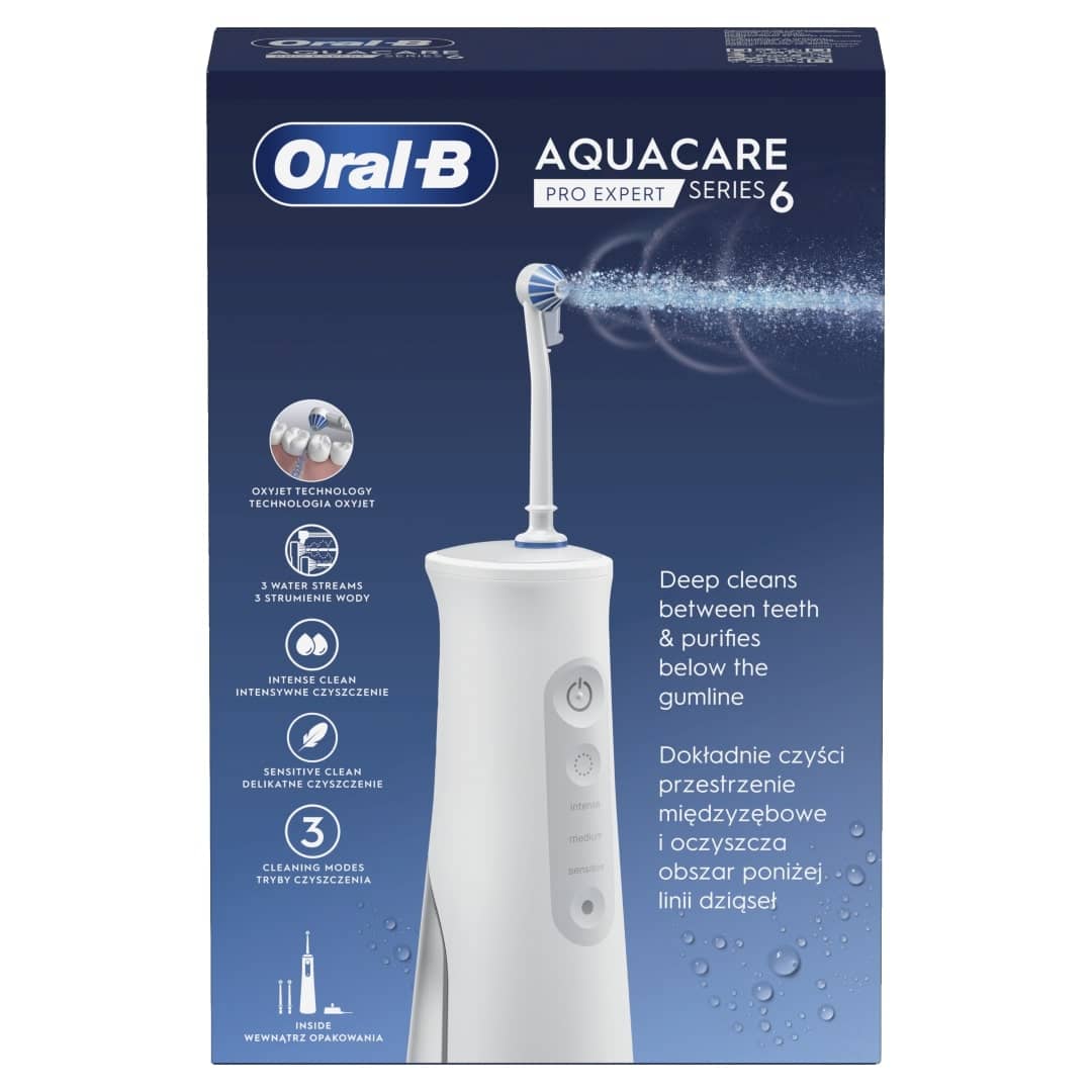 Braun Oral-B AquaCare Pro-Expert Irrigator Series 6 White (MDH20.036.3)