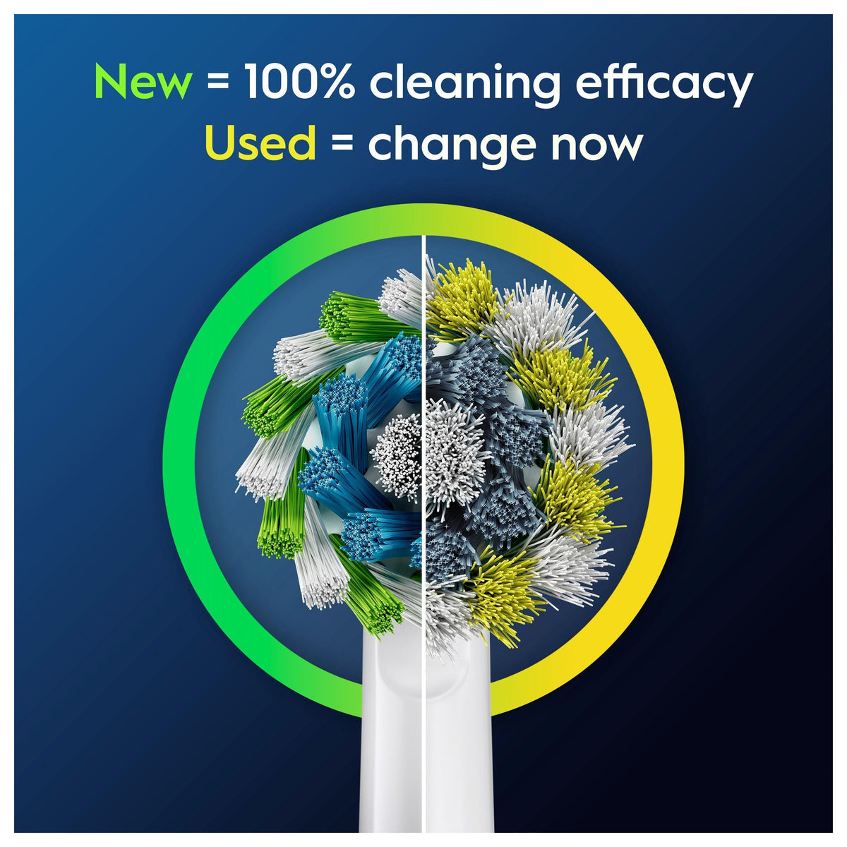 Oral-B Pro CrossAction Replacement Brush Heads, 12-pack