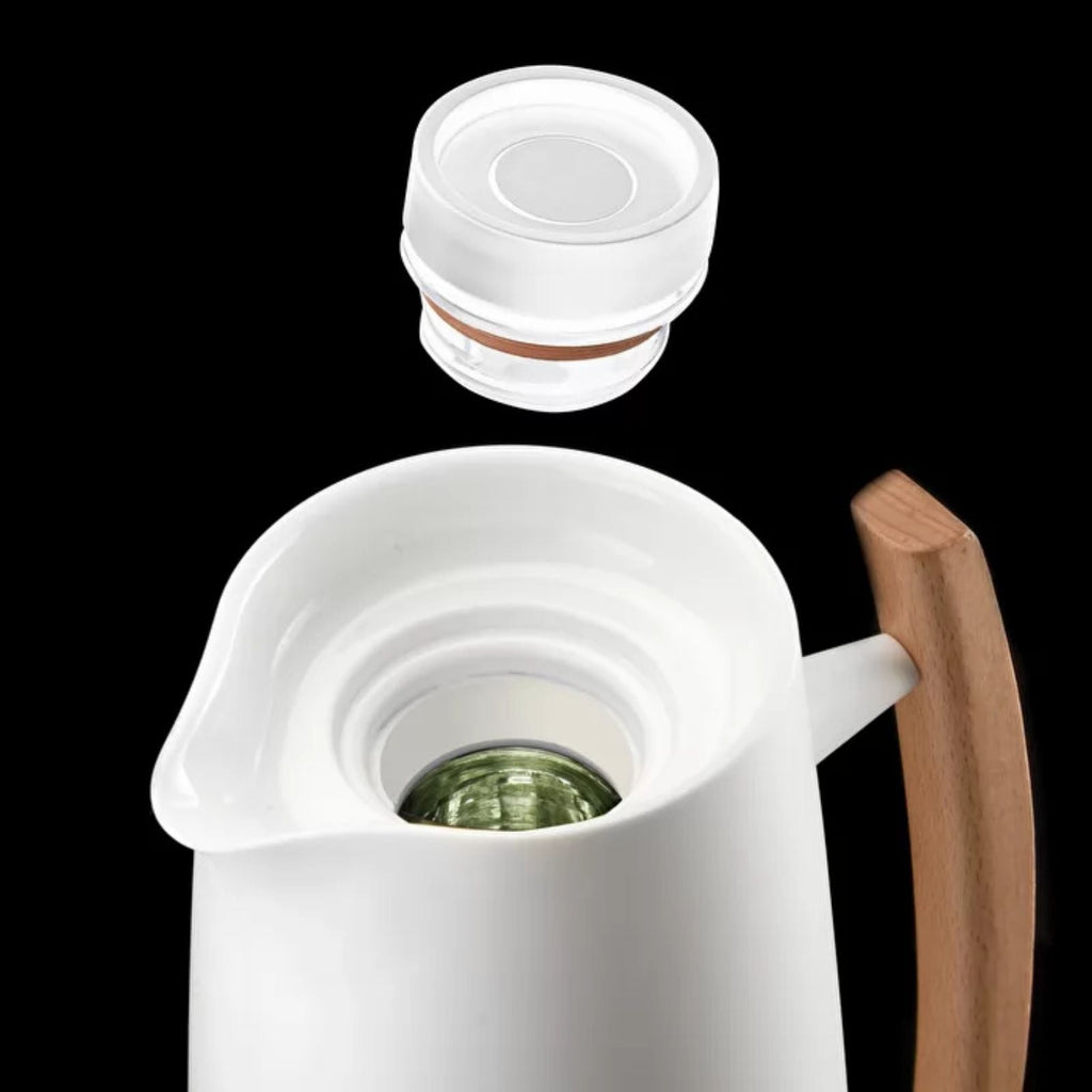 Guzzini RIVIERA'63 Thermokaraffe 1 Liter White (12560011)
