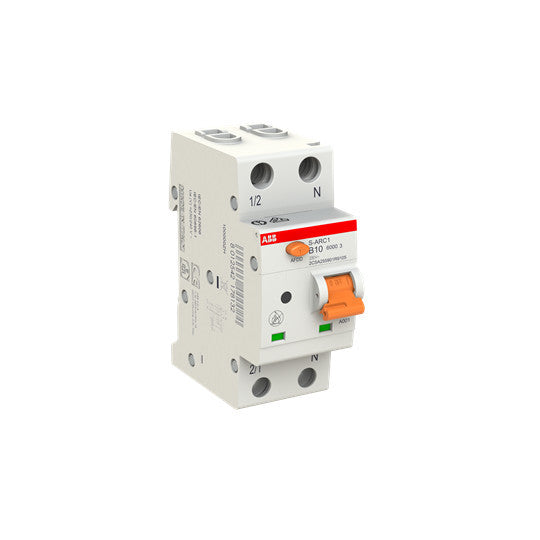 ABB S-ARC1 B10 6kA 1P+N 2TE Circuit Breaker (2CSA255901R9105)