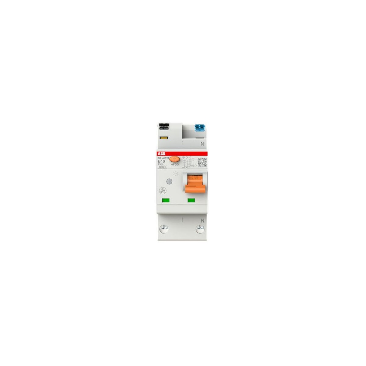 ABB Arc Fault Protection Device AFDD+LS SX-ARC1-B16 6kA 1P+N 2TE+LS (2CSA255908R9165)