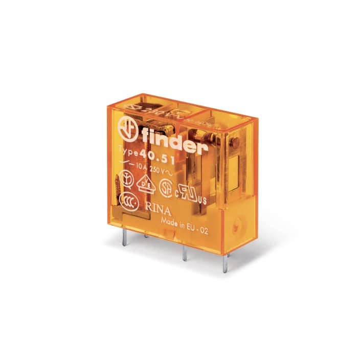 Finder Multifunctional Time Relay 12V/DC 12V/AC 0.05s-100h 85.04.0.012.0000.PD1