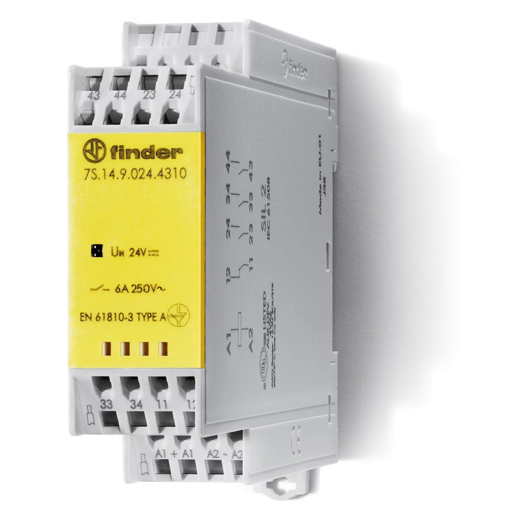 Finder 7S.14.9.012.4220 Relay - 12V DC - 3A (7S.14.9.012.4220)