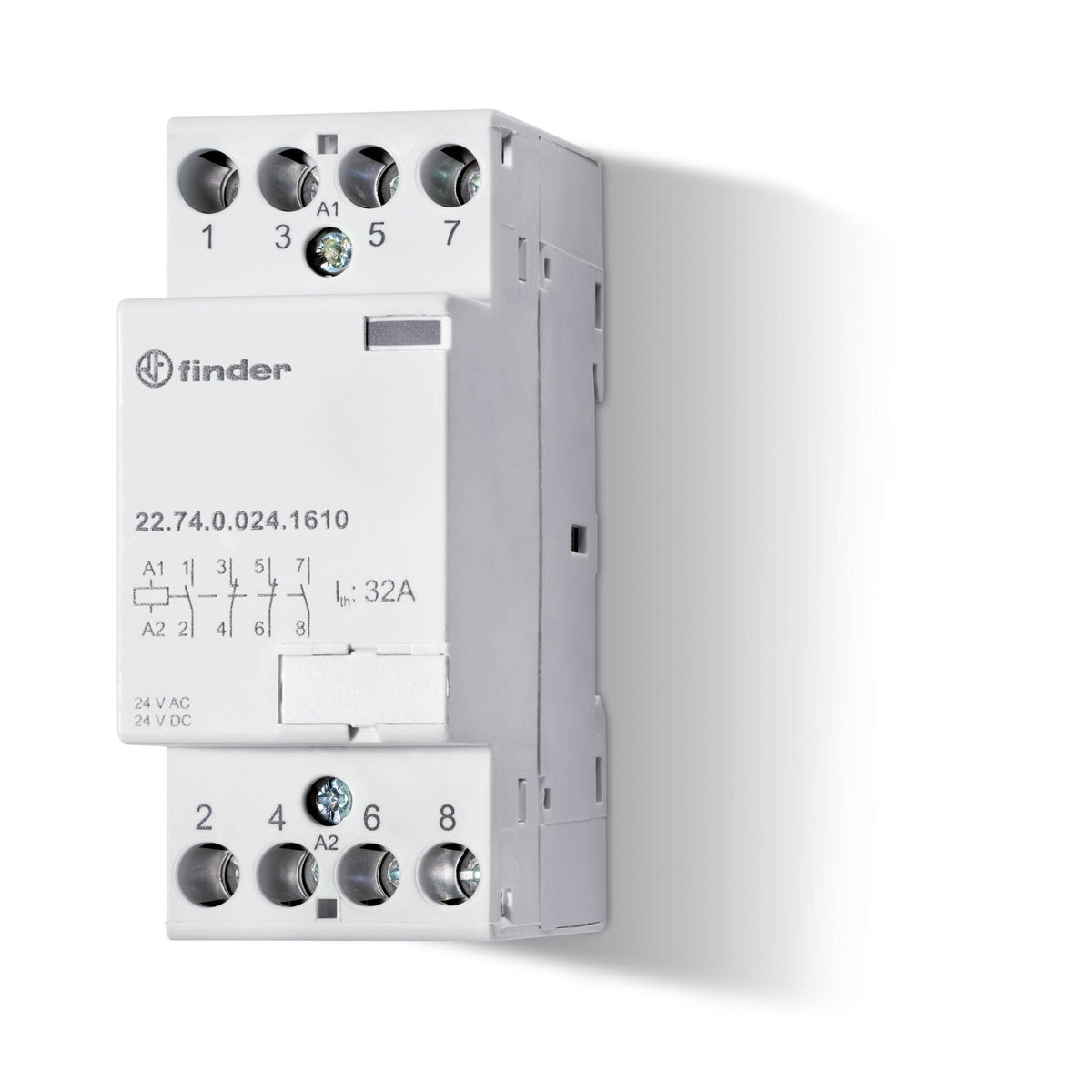 Finder 22.74.0.230.1310 Installation Contactor - 230 V - 1 pc.