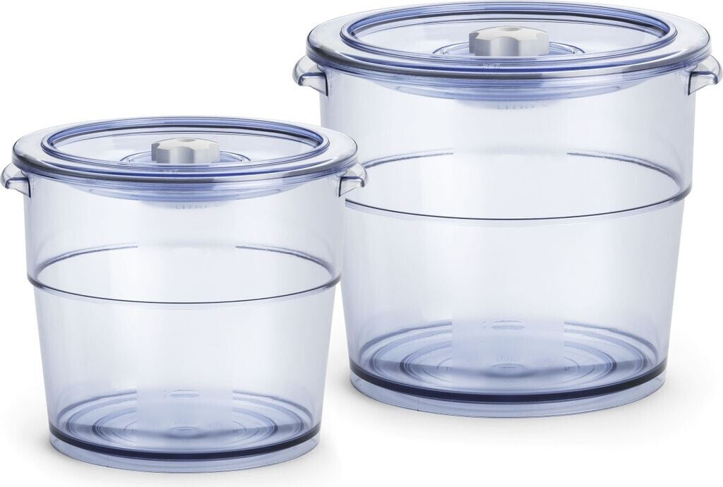 MagicVac 2 Vacuum Containers EXECUTIVE 2.0 l and 4.0 l Round (ACO1005)