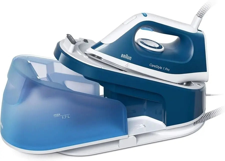 Braun CareStyle 1 IS 1512 BL - 2200 W - 1.7 L - Ceramic Soleplate - Blue