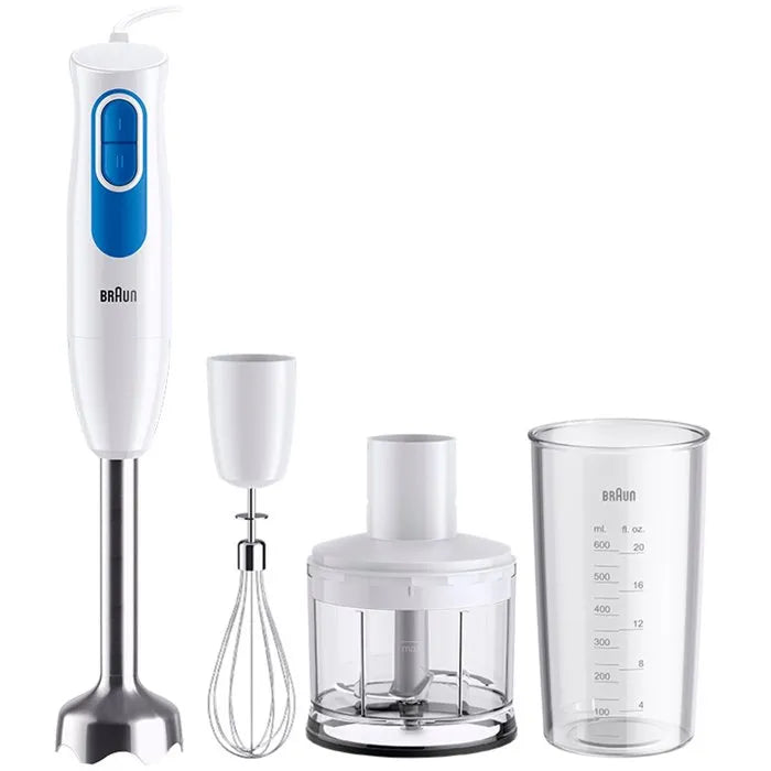 Braun Hand Blender MQ 20.236 M 600W with Chopper/Whisk