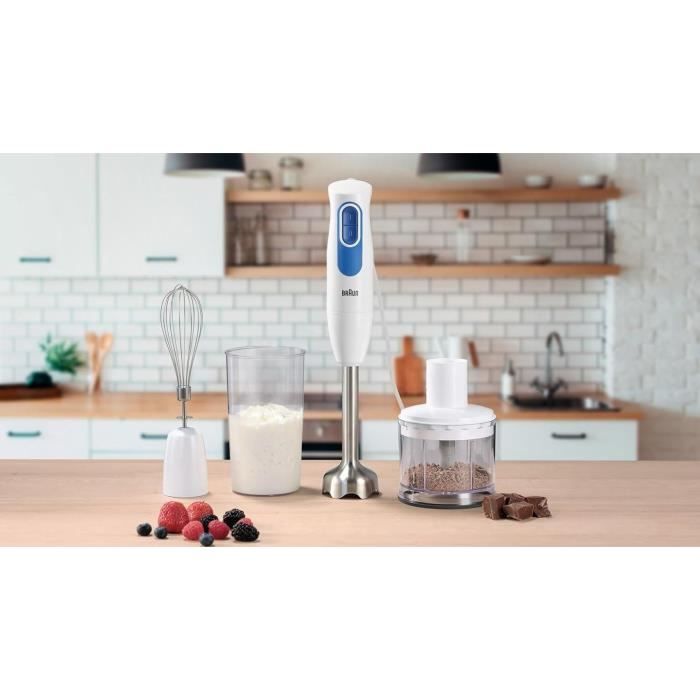 Braun Hand Blender MQ 20.236 M 600W with Chopper/Whisk