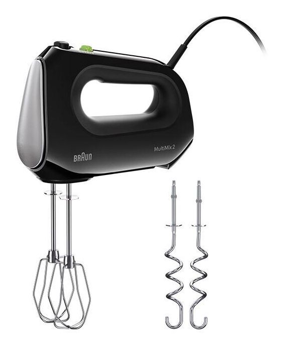 Braun Hand Mixer HM2110BK, 500W, 4 Speed Settings, Turbo Function