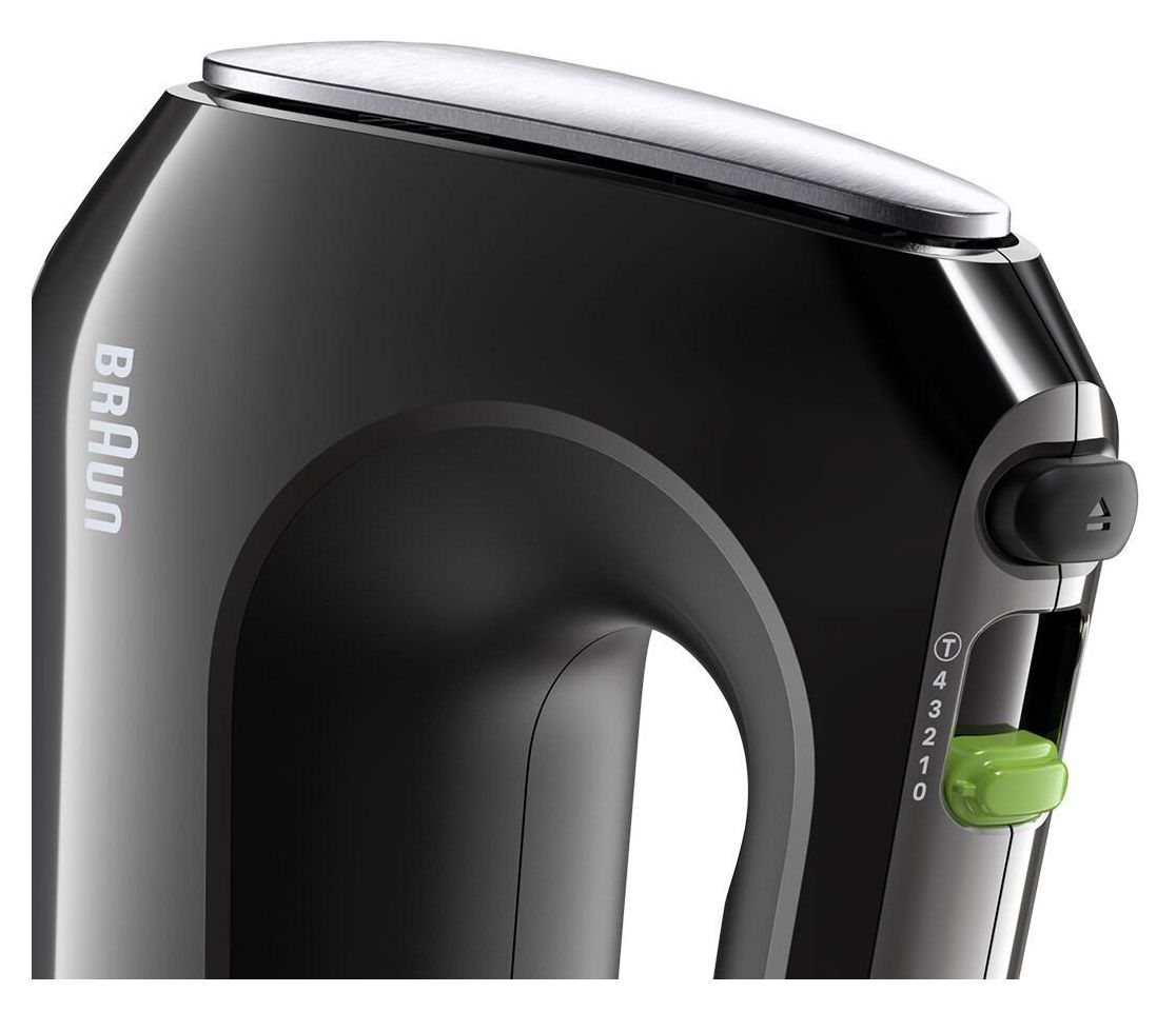 Braun Hand Mixer HM2110BK, 500W, 4 Speed Settings, Turbo Function