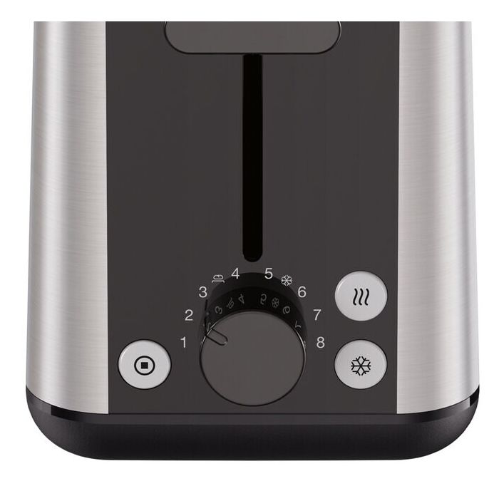Braun Domestic Long Slot Toaster, Black (0X23010043)