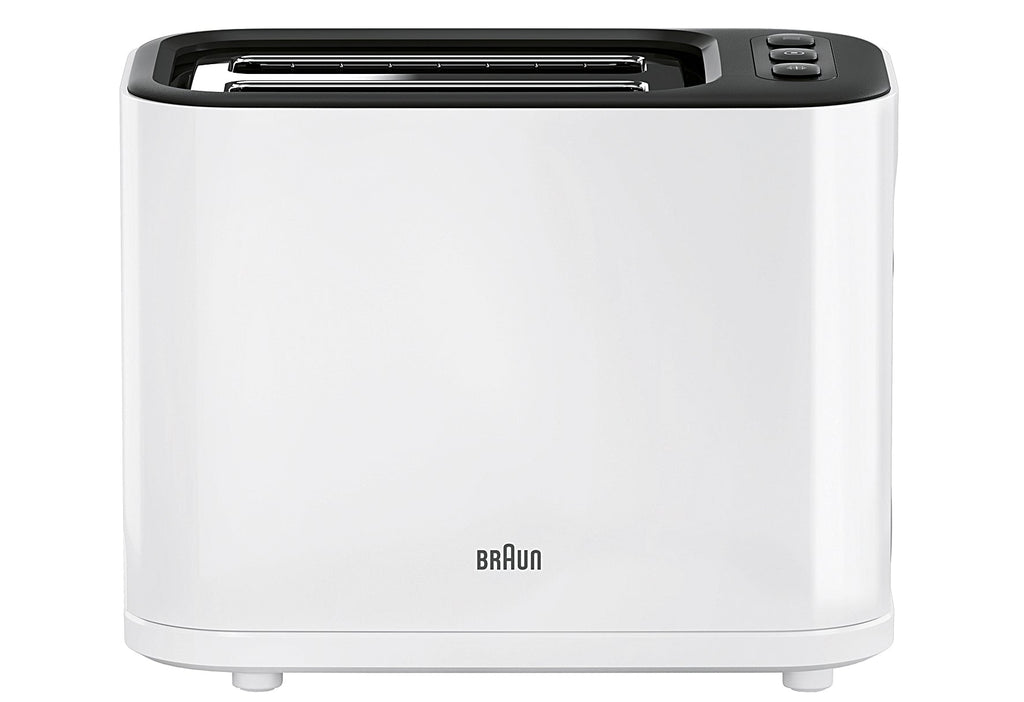 Braun Toaster HT 3010 WH, 2 Slice, 1000W, White