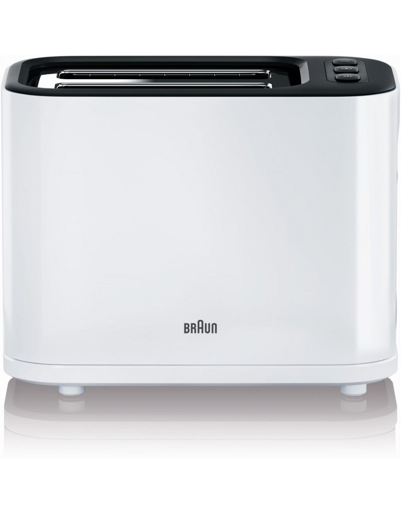 Braun Toaster HT 3010 WH, 2 Slice, 1000W, White