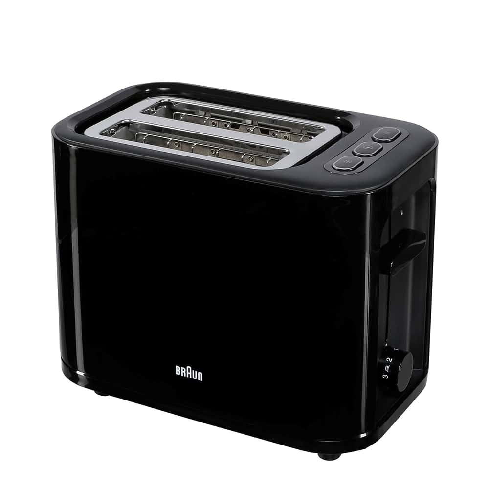 Braun HT3010BK 1 slice(s) 1000W Black Toaster (0X23010009)