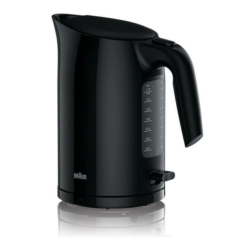 Braun PurEase WK 3100 BK Kettle 1.7 L Black 2200W (0X21010007)