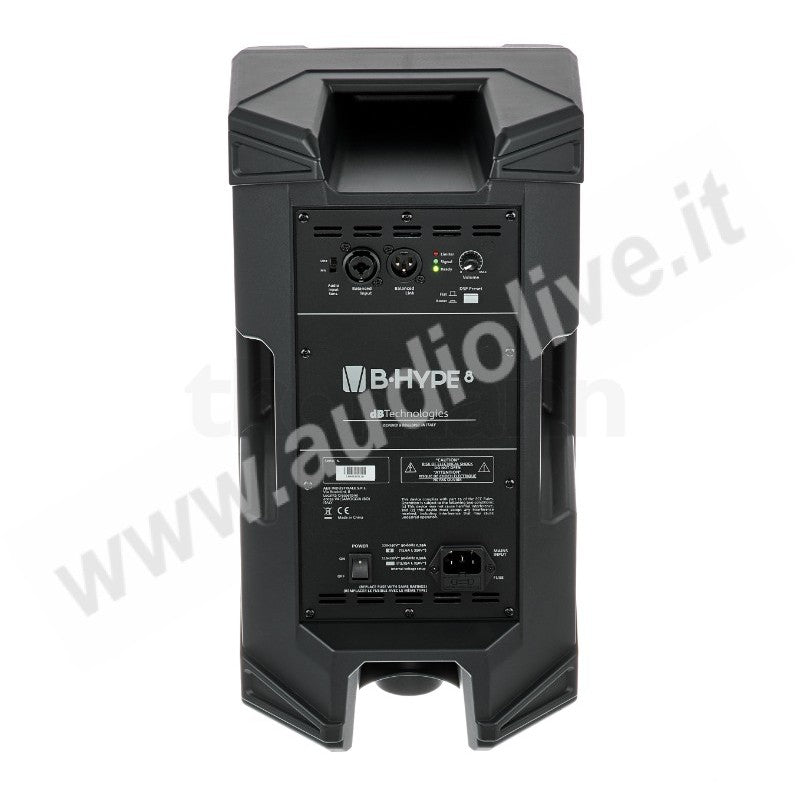 dB Technologies B-HYPE8 - Active 2-Way Loudspeaker, 120 dB, 8" Woofer, DSP
