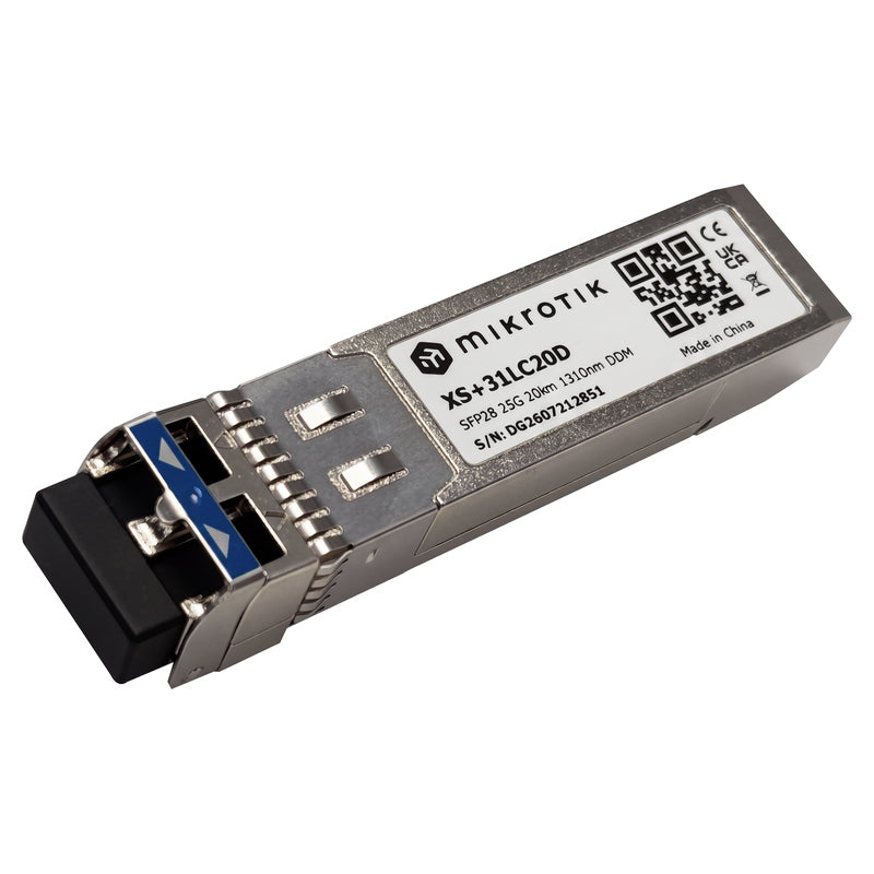 MikroTik SFP/SFP+/SFP28 Module 1.25/10/25 G Multi Mode 100 m 850nm