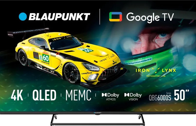 Blaupunkt 50" TV Black 50QBG6000S