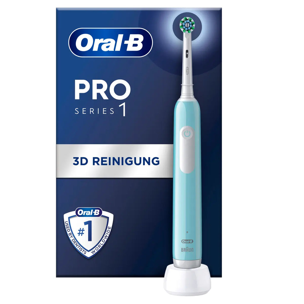 Oral-B Pro 1 Cross Action Electric Toothbrush Caribbean Blue