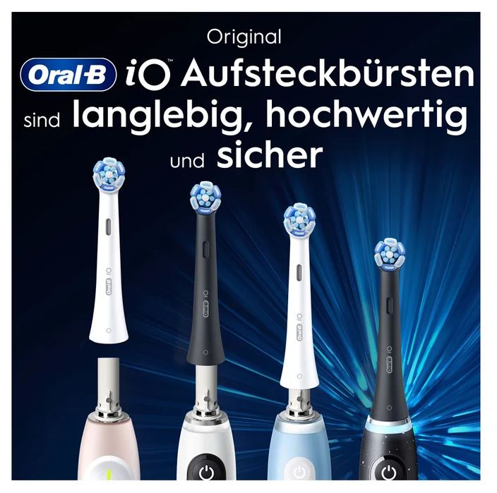 Braun Replacement Brush Head - Oral Care Accessory EB iO Ultimate Reinforcement ws6er