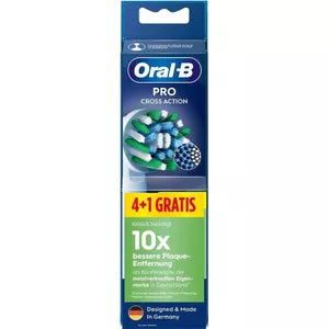 Oral-B Pro CrossAction Toothbrush Heads, 5 Pieces