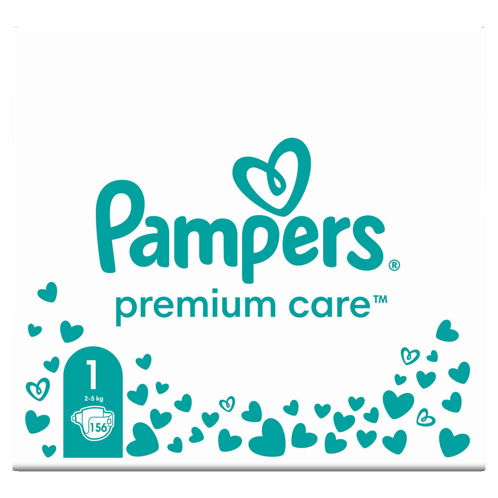 Pampers Premium Care Diapers 2-5 kg 156 pcs Model 32688965