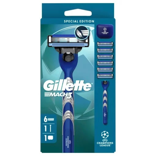 Gillette Mach3 Wet Razor for Men - Classic close shave with 3 blades