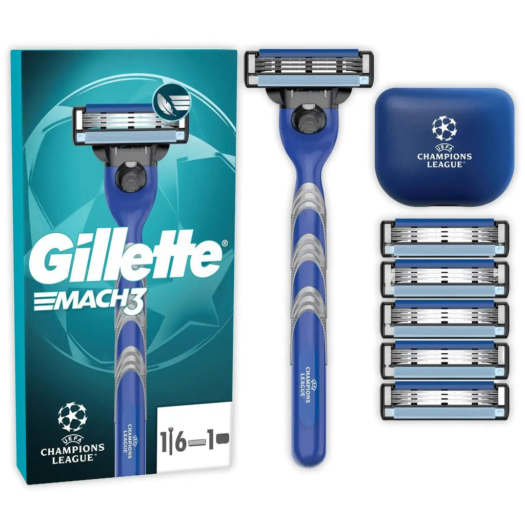 Gillette Mach3 Wet Razor for Men - Classic close shave with 3 blades